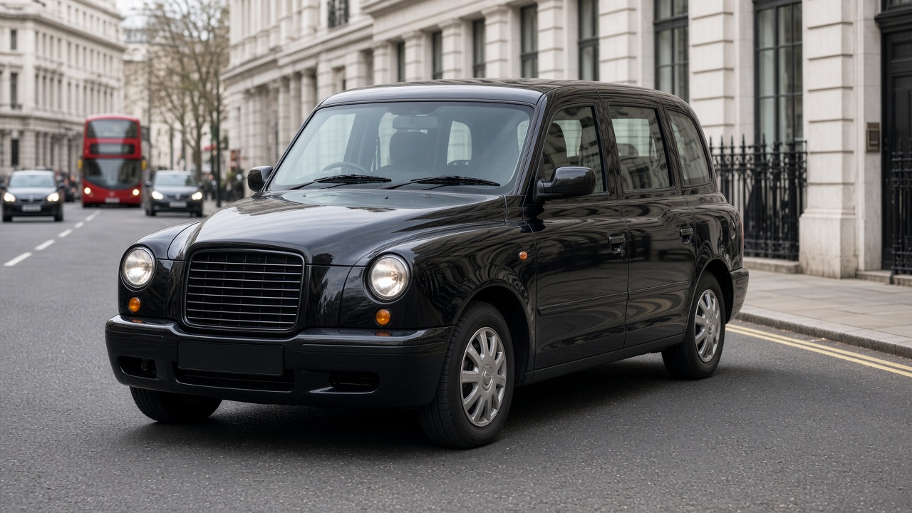 Londra’da taksi reklamı